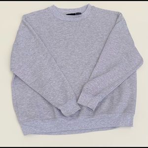 Grey Athletic Sweatshirt